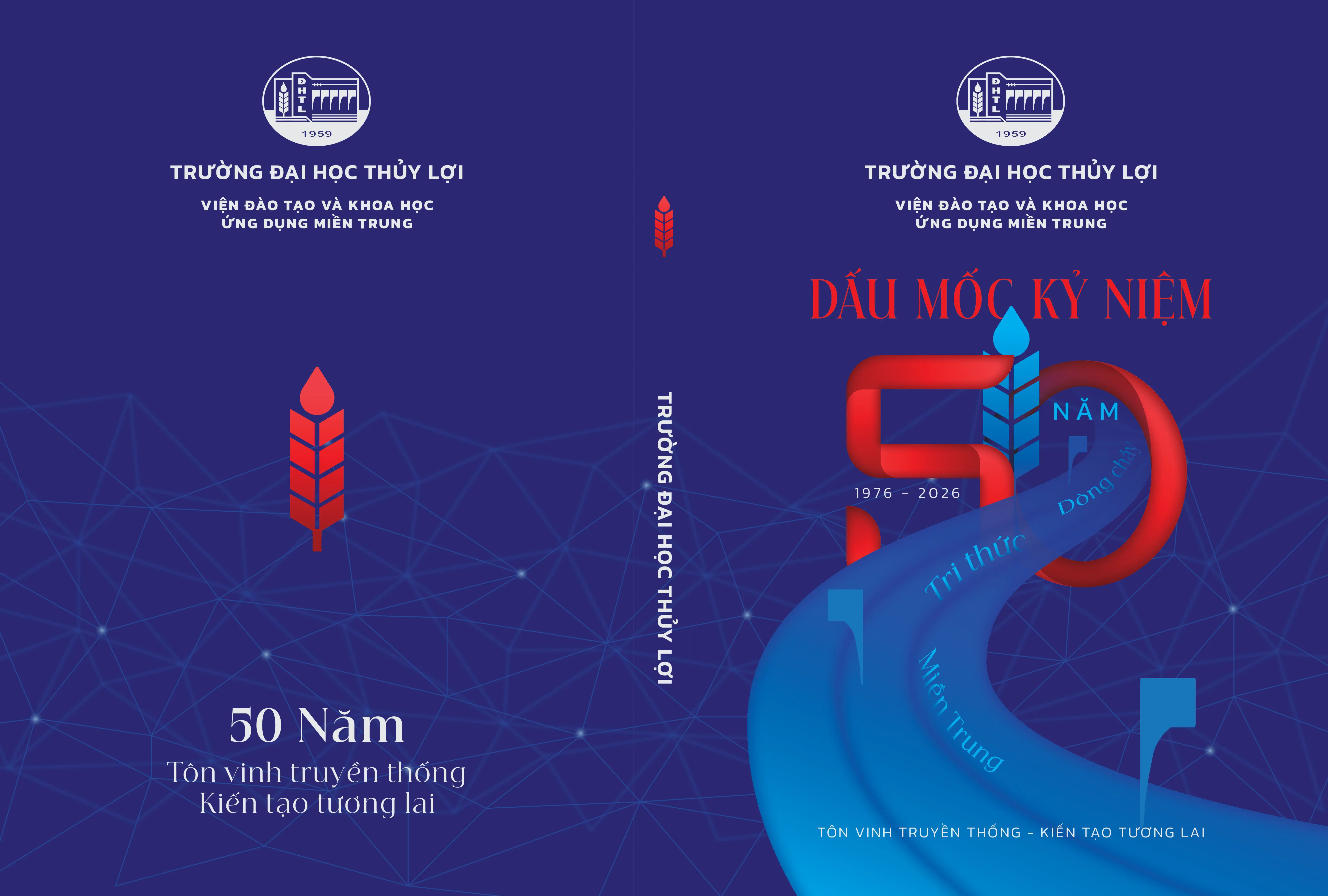 Bìa kỷ yếu 50 năm